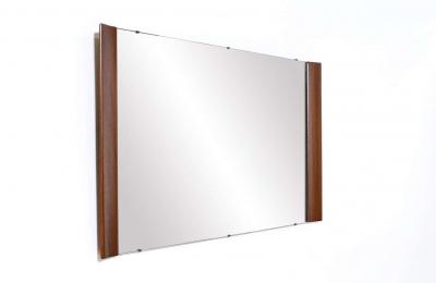 Paul L szl Paul Laszlo Sculpted Wall Hanging Mirror for Brown Saltman