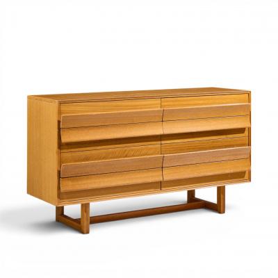 Paul L szl Paul Laszlo for Brown Saltman Mid Century Bleached Mahogany Lowboy Dresser