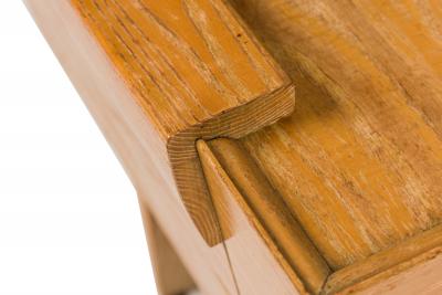 Paul L szl Paul Laszlo for Brown Saltman Mid Century Wooden Trapezoidal Nightstands