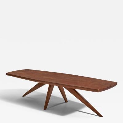 Paul Laszlo Coffee Table in Wood United States 1950s