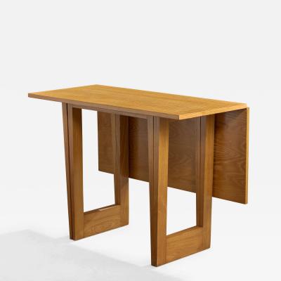 Paul Laszlo Flip Top Console in Oak USA 1950s