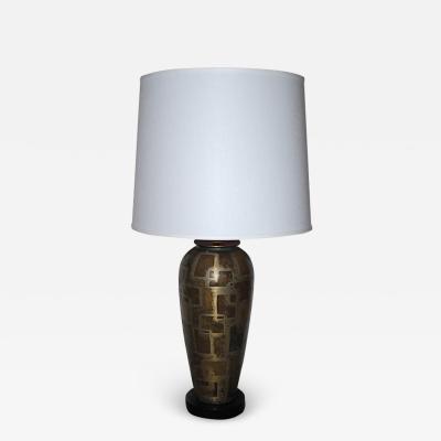 Paul Louis Mergier Dinanderie Metal Table Lamp