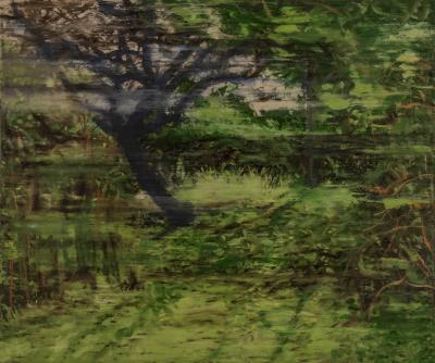 Paul Manes UNTITLED Smear Tree 
