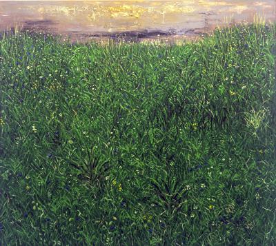 Paul Manes Untitled Flowers with Sky 