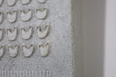 Paul Maxwell Large Abstract Acrylic Painting by Listed Artist Paul Maxwell