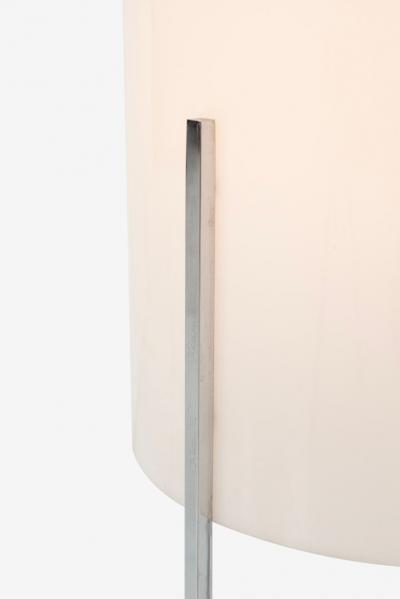 Paul Mayen Chromed Brass Acrylic Table Lamp by Paul Mayen for Habitat 1955c 