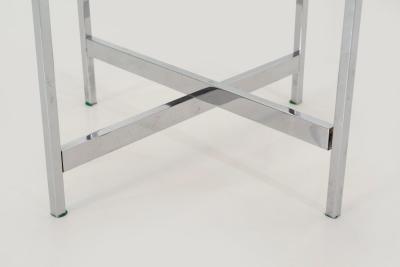 Paul Mayen Chromed Brass Acrylic Table Lamp by Paul Mayen for Habitat 1955c 