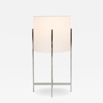 Paul Mayen Chromed Brass Acrylic Table Lamp by Paul Mayen for Habitat 1955c 