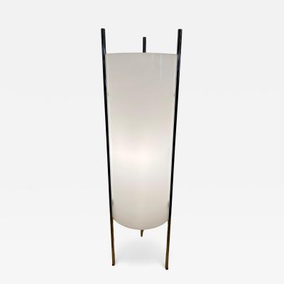 Paul Mayen Paul Mayen Modern Chrome and Acrylic Cylinder Table Lamp