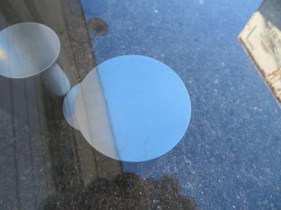 Paul Mayen Stunning Paul Mayen Habitat Aluminum Cylinder Coffee Table Mid Century Modern