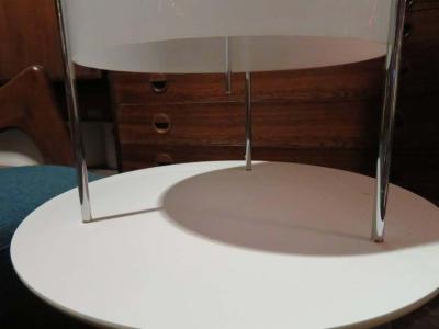 Paul Mayen Vintage Paul Mayen Habitat Chrome Lucite Cylinder Lamp Mid Century Modern