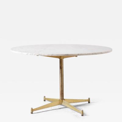 Paul McCobb Carrara Top Game Table From the Linear Group for Directional 1957
