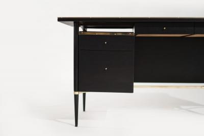 Paul McCobb Ebonized Mahogany Desk by Paul McCobb Connoisseur Collection C 1950s