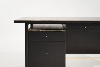 Paul McCobb Ebonized Mahogany Desk by Paul McCobb Connoisseur Collection C 1950s