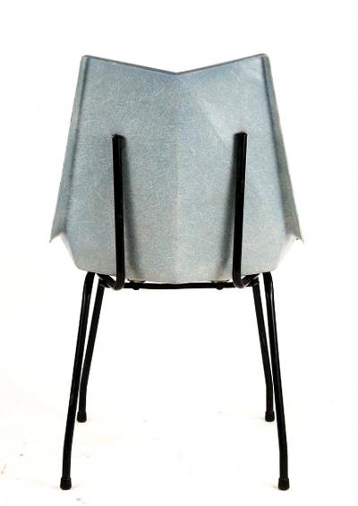 Paul McCobb Fiberglass Origami Chair by Paul McCobb