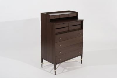 Paul McCobb Gentlemans Chest of Drawers in Mahogany C 1950s