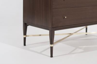 Paul McCobb Gentlemans Chest of Drawers in Mahogany C 1950s