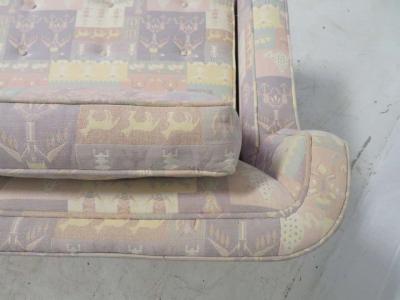 Paul McCobb Handsome Paul McCobb Style Walnut Three Seat Sofa Mid Century Modern