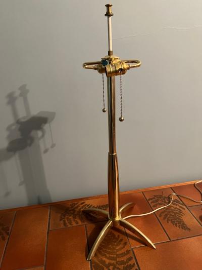 Paul McCobb MID CENTURY MODERNIST BRASS LAMP