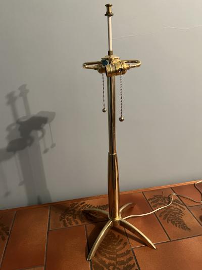 Paul McCobb MID CENTURY MODERNIST BRASS LAMP