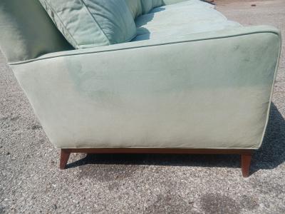 Paul McCobb Mid Century Paul Mccobb 4 seat Walnut Base Sofa