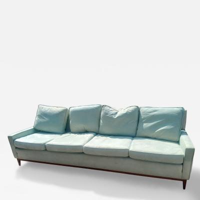 Paul McCobb Mid Century Paul Mccobb 4 seat Walnut Base Sofa