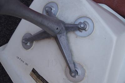 Paul McCobb Origami Armchair on Swiveling Pedestal Base by Paul McCobb for St John