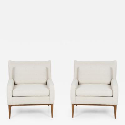 Paul McCobb Pair of Paul McCobb Lounge Chairs model 300 for Custom Craft Inc 