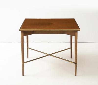 Paul McCobb Paul McCobb Connoisseur Collection Card Table with Four Chairs
