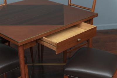 Paul McCobb Paul McCobb Connoisseur Collection Games Table and Chairs