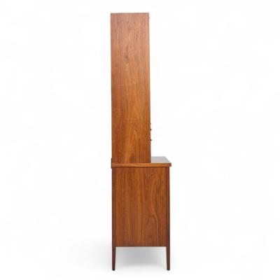 Paul McCobb Paul McCobb Connoisseur Collection Mahogany and Cane Secretary Bar Cabinet