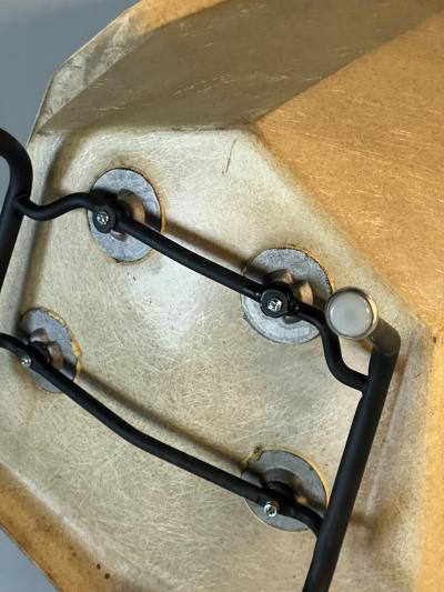 Paul McCobb Paul McCobb Fiberglass Origami arm chair