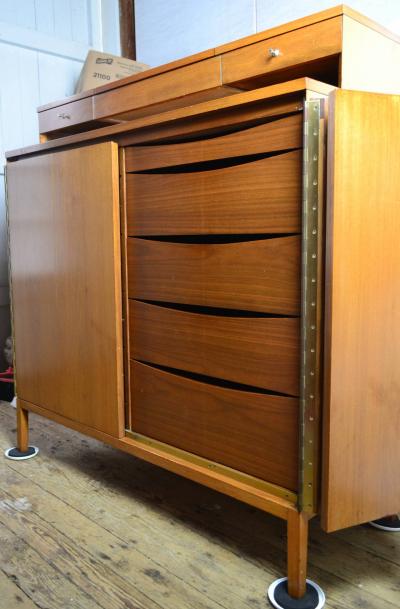 Paul McCobb Paul McCobb Irwin Collection for Calvin Furniture Gentlemans Tall Chest 1956