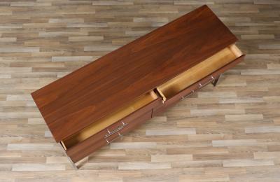 Paul McCobb Paul McCobb Linear Group Dresser w Steel Accents for Calvin Furniture