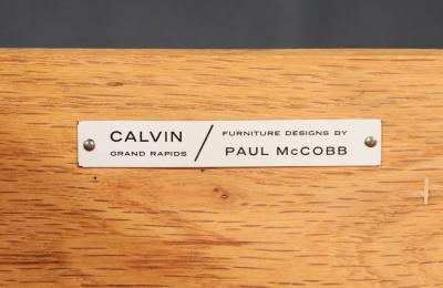 Paul McCobb Paul McCobb Linear Group Dresser w Steel Accents for Calvin Furniture