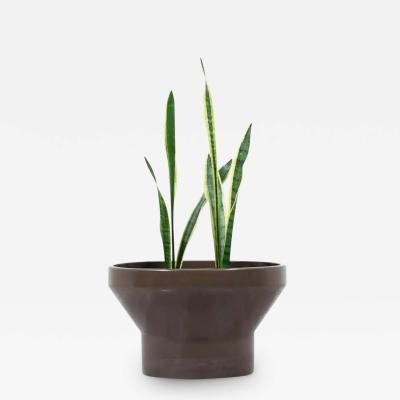 Paul McCobb Paul McCobb M 3 Brown Ceramic Glaze Planter for Architectural Pottery