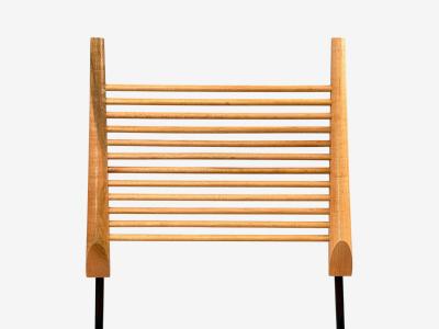 Paul McCobb Paul McCobb Maple Lacquered Iron Shovel Dining Chairs USA 1950s