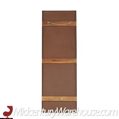 Paul McCobb Paul McCobb Mid Century Brass Large Framed Mirror