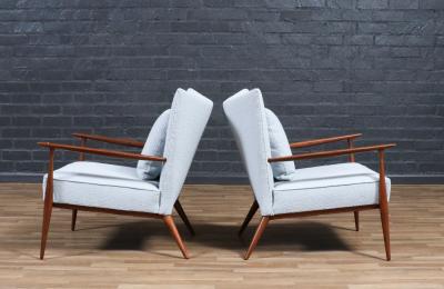 Paul McCobb Paul McCobb Model 1321 Wing Lounge Chairs for Directional