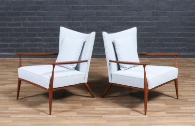 Paul McCobb Paul McCobb Model 1321 Wing Lounge Chairs for Directional