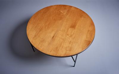 Paul McCobb Paul McCobb Model 1580 Planner Group Iron Maple Coffee Table for Winchendon