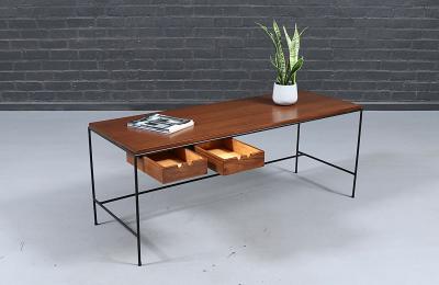 Paul McCobb Paul McCobb Planner Group Iron Desk Table for Winchendon Furniture