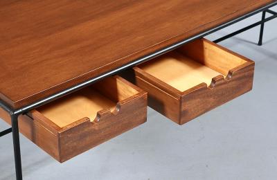 Paul McCobb Paul McCobb Planner Group Iron Desk Table for Winchendon Furniture