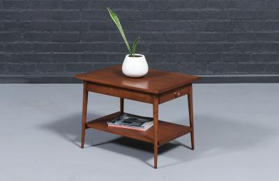 Paul McCobb Paul McCobb Planner Group Side Table w Bookshelf for Winchendon Furniture