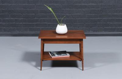 Paul McCobb Paul McCobb Planner Group Side Table w Bookshelf for Winchendon Furniture