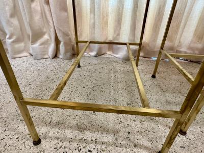 Paul McCobb Paul McCobb Side Tables 8712 with Original Marble Tops PAIR