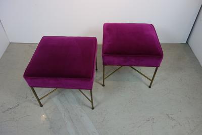 Paul McCobb Paul McCobb Stools by Calvin Sold as a Pair