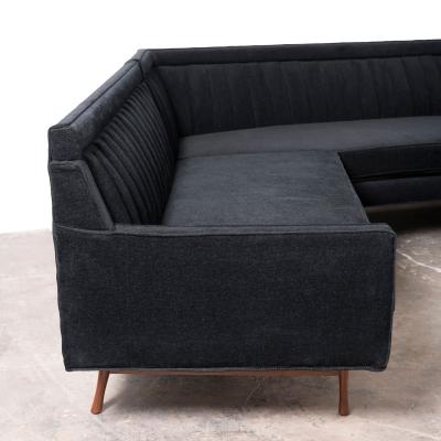 Paul McCobb Paul McCobb Symmetric Group 3 Piece Channel Back Sectional Sofa Widdicomb 1950s