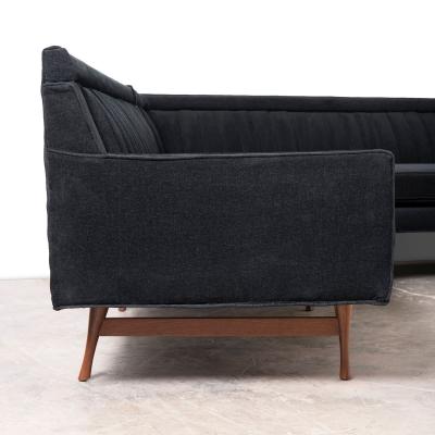 Paul McCobb Paul McCobb Symmetric Group 3 Piece Channel Back Sectional Sofa Widdicomb 1950s