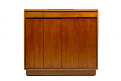 Paul McCobb Paul McCobb Walnut Mid Century Modern Wardrobe Chest for Widdicomb c 1963